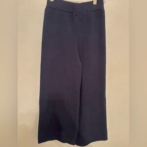 Sincerely Jules wide leg waffle knit textured pants S